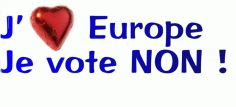 J'aime l'Europe, je vote NON